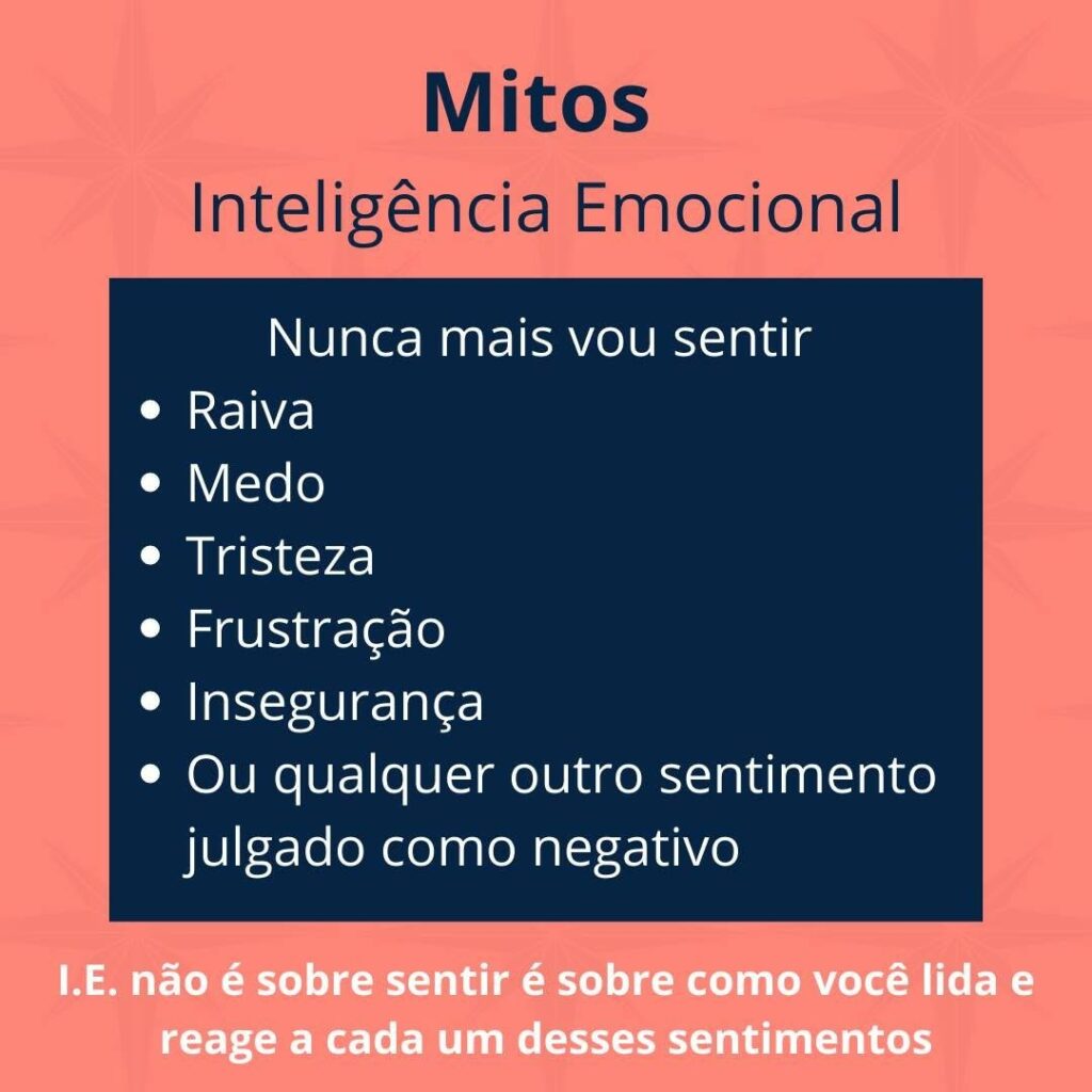 Enquanto não desenvolvermos meios de lidarmos com nossas emoções e sentimentos estaremos presas